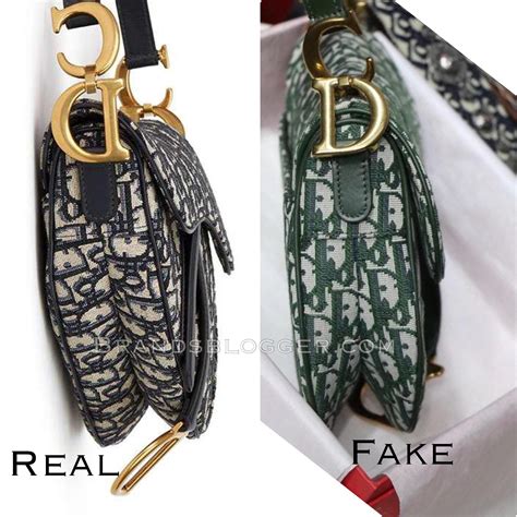 dior saddle bag real vs fake|knockoff dior saddle bag.